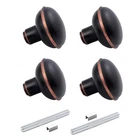 Newliplace 2 Vintage Style Door Knob Set With Pack, Oil Rubbed Bronze. Price: $24.43.