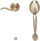 Schlage FE285-PLY-ACC-RH Right Handed Front Entry Handleset Nickel New. Price: $187.32.
