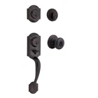 Kwikset Montara Venetian Bronze Door Handleset W/ Juno Knob & Smartkey Security New. Price: $109.95.