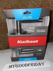 Kwikset 155MIL Rdt Cp Signature Series, With Privacy Key (bed & Bath) Steel New. Price: $19.99.