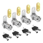 Cam Locks Rv Storage Keyed ALIKE,7/8" Cylinder Fits On Chrome Inch 4 New. Price: $29.91.