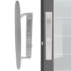 Aceplanet Sliding Glass Door Handleset, Flush Mount, White, 65/8" H.c. New. Price: $31.82.