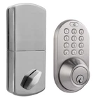 Milocks TF-02SN Keyless Entry Door With Keypad, Auto-lock Satin Nickel New. Price: $50.32.