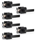 Probrico 6 Pack Matte Black Door Handles Privacy Levers, Heavy Duty New. Price: $64.99.