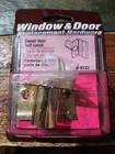 Prime-line U 9132 Ball Catch And Strike Inch X 2-1/4 Steel Brass Plated New. Price: $8.00.