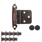 Jqk 3/8 Inch Inset Cabinet Door Hinges 20 PACK/10 Pairs, Oil Rubbed Bronze New. Price: $30.22.