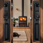 Newbang Keyless Door Lock Keypad Handleset Double Matte Black Open. Price: $130.26.