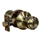 Design House Terrace Keyed Door Knob, Entry, Antique Brass New. Price: $26.93.