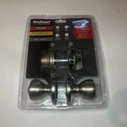 Kwikset Tylo Door Knob & Single Cylinder Deadbolt Satin Nickel - New. Price: $18.25.