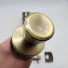 Kwikset Door Knob Passage Latch Antique Brass US5 Bel Air 200B 2-3/4 Bs Nos Open. Price: $9.78.