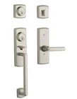 Baldwin Soho Two-point Lock Handleset W/ Lever Lifetime Polished Nickel New. Price: $300.00.