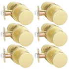 Ehomeware 6 Pack Brass Door Knobs Keyless Closet/passage/hallway Handles ... New. Price: $219.61.