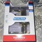 Schlage Keyed Entry Door Lock Set Polished Gold Metal Universal Mounting 2 Keys New. Price: $24.00.