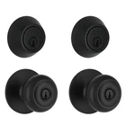 Defiant Door Knob Deadbolt Lock Set Keyed Entry Exterior Security New. Price: $64.25.