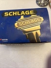 Schlage F10 605FLAIR Door Lever Hall & Closet Passage Lock Antique Brass New. Price: $19.99.