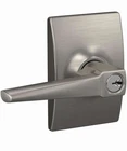 Schlage F51A Elr 619 Eller Century Keyed Entry Lock Satin Nickel Open. Price: $80.00.