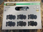 6 Defiant Hartford Matte Black Hall And Closet Door Knob Contractor Pack New. Price: $30.00.