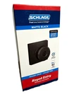 Schlage 622 Bowery Matte Black Keyed Entry Door Knob W/ Collins Trim F51A Bwe New. Price: $29.88.
