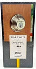 Baldwin Prestige Round Deadbolt Satin Nickel Smartkey Microban 380RDB 15 Smt Cp New. Price: $39.99.