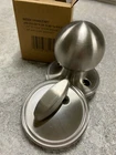 Schlage JH59 Cna 630, Corona Knob Inside Trim, Satin Stainless Steel New. Price: $14.99.