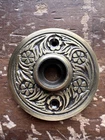 Renovators Supply Manufacturing Door Knob Rosette 2.38 In. Antique Brass QTY1 Used. Price: $16.99.