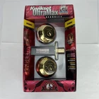Kwikset Exceeds Maximum Security Dead Bolt Double Cylinder Polished Brass New. Price: $17.99.
