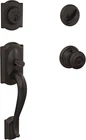 Schlage F60 716 Geo Camelot Front Entry Aged Bronze New. Price: $192.14.