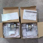 Two Yale 4602LN626 Privacy Door Lock Lever Set Satin Chrome Interior Never Used Open. Price: $99.99.
