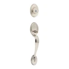 Kwikset Single Cylinder Exterior Only Handle With Smart Key Satin Nickel New. Price: $59.95.