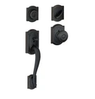 Schlage Camelot Single Cylinder Aged Bronze Handleset, F60 716 Geo Open. Price: $49.99.