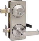 Copper Creek AL6941SS Avery Entry Handleset Deadbolt Interconnect Satin Stainles New. Price: $49.99.