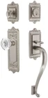 Nostalgic Warehouse Eadced Eset 234 Sg Vintage Crystal Sectional - Nickel New. Price: $491.25.