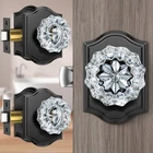 3 Pack Crystal Door Knobs With Lock, Glass Interior For Privacy Us... New. Price: $96.31.