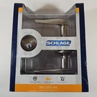 Schlage FB50NV 619 Sacramento Entry Knob Deadbolt Set Satin Nickel New. Price: $48.95.