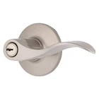 Brinks Transitional Keyed Entry Wave Door Lever, Satin 1 Pack, Nickel New. Price: $46.99.