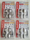 Lot 4 Kwikset Satin Chrome Delta Keyed Entry Lever Door Lock Deadbolt Combo Pack New. Price: $147.99.