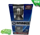 Brinks 2107-119 Keyed Entry Exterior Doorknob, Satin Nickel New. Price: $9.99.