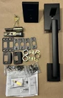 Kwikset 818SCELIP-514S San Clemente Exterior Handleset, Smartkey, Matte Black Open. Price: $99.99.