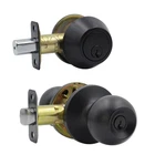 Solidware Entry Door Knob And Single Cylinder Deadbolt Combo,keyed Alike Comb... New. Price: $34.98.