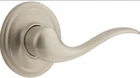 Kwikset Satin Nickel Interior Passage Door Handle Non Locking 97200-706 New. Price: $17.99.