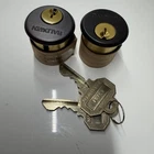 Baldwin 8323.112 Mortise Lock Cylinder Set Brass 1-1/4" New Old Stock Open. Price: $75.00.