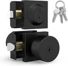 Mega Handles Suana Reversible Interior Door Knob Modern Stainless Locks New. Price: $43.99.