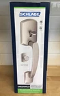 Schlage FE285 Greenwich Exterior Door Handleset Satin Nickel Entry Lower New. Price: $44.95.