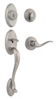 Kwikset Shelburne Front Door Lock Deadbolt Set, Entry Handleset New. Price: $196.06.