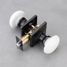 Ncl White Door Knobs, Interior, Porcelain Square Levers, Oil R... New. Price: $55.00.