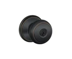 Schlage F51A 716 Andover Knob With Camelot Trim Keyed Entry Lock, Aged New. Price: $14.90.
