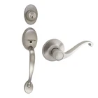 Design House Coventry Satin Nickel Handle Set For Left Right Doors New. Price: $168.63.