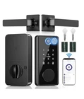 Snugspot Wifi Fingerprint Smart Lock For Front Door Keyless Entry Open. Price: $69.29.