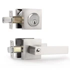 Cielsa Dawn Exterior Door Lock Set With Deadbolt, Satin Nickel 1 Pack New. Price: $53.64.