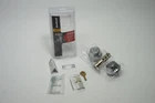 Kwikset 96650-511 Double Cylinder Deadbolt Satin Chrome Universal Reversible Open. Price: $9.99.